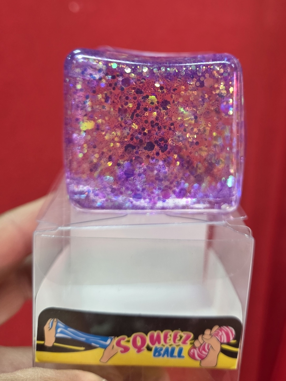 Glitter Cube